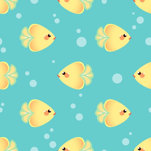 Cute little fish pattern