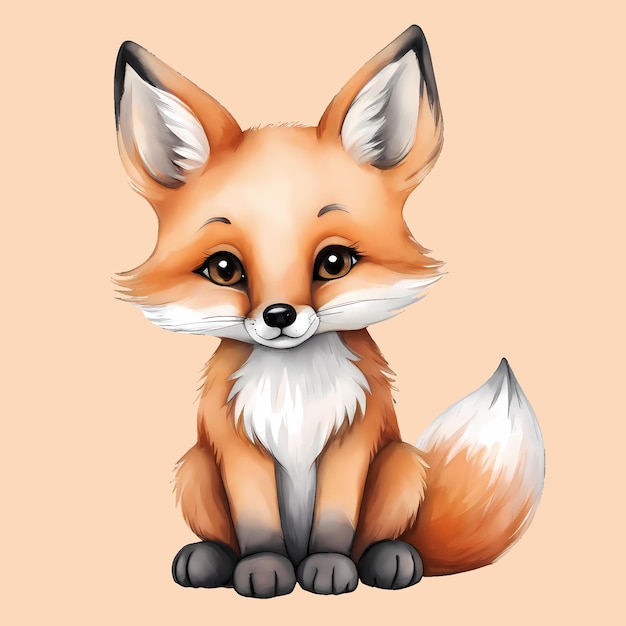 Cute little fox