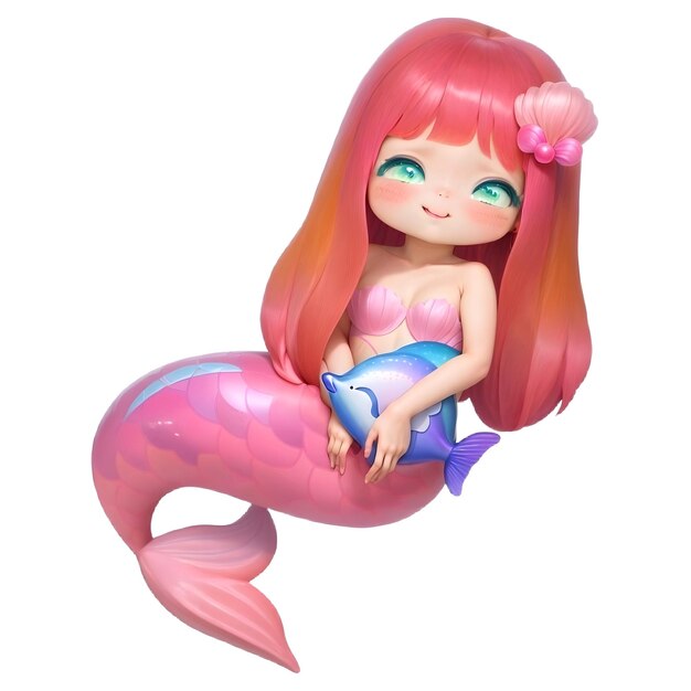 Cute Little Princess Mermaid