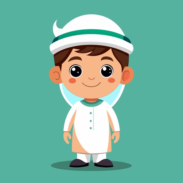 Cute Little Ramadhan Boy Design 30