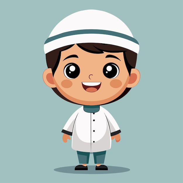 Cute Little Ramadhan Boy Design 33