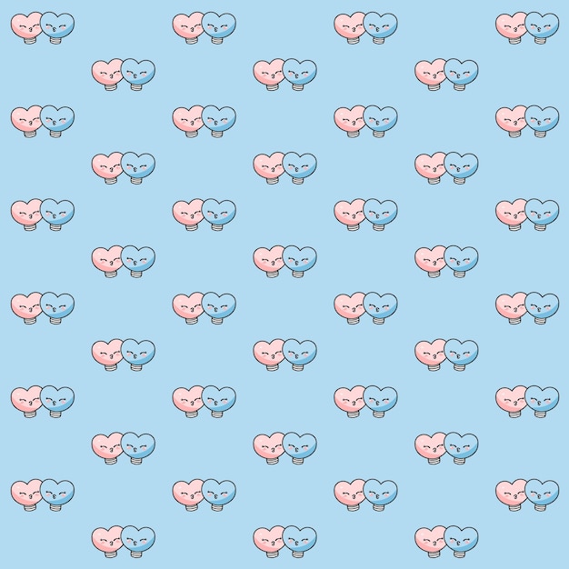 Vector cute logo idea pattern design vector