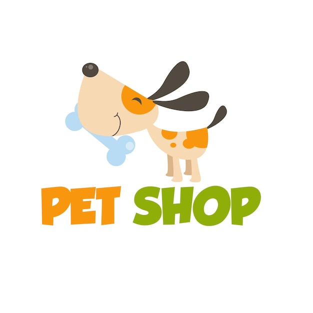 Cute logo for your pet shop