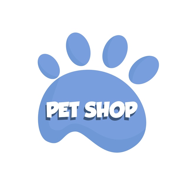 Cute logo for your pet shop