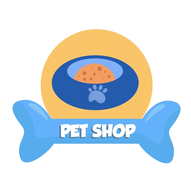 Cute logo for your pet shop