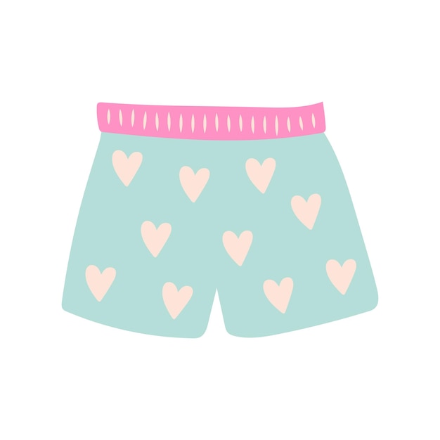 cute men's underpants with hearts