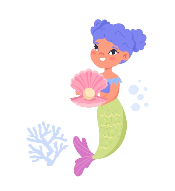 Cute Mermaid karakter