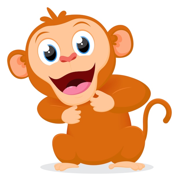 Cute Monkey cartoon