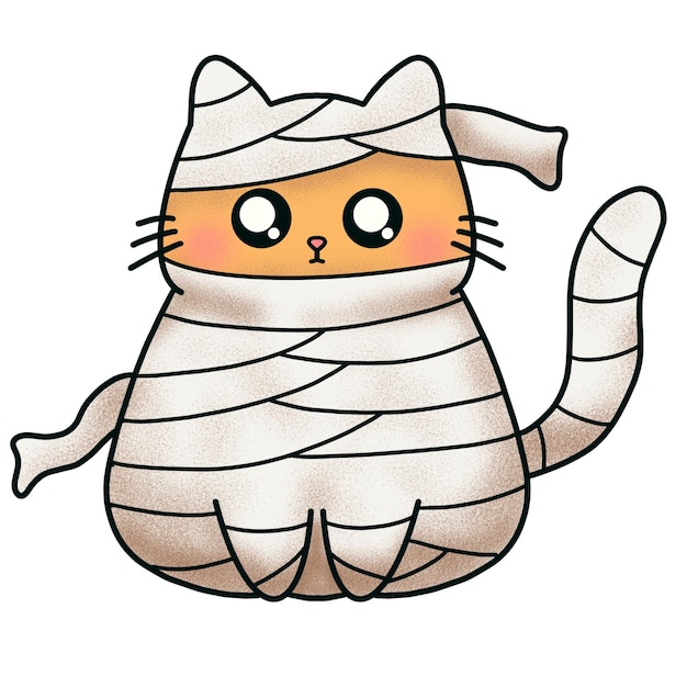 Cute Mummy Cat