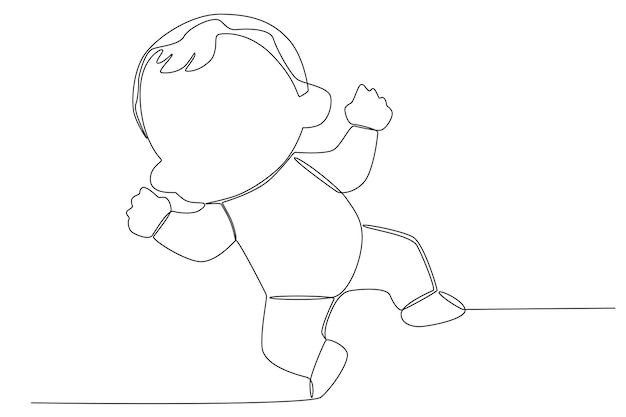 Drawing Child Infant - Newborn Baby Vector - Free Transparent PNG Clipart  Images Download
