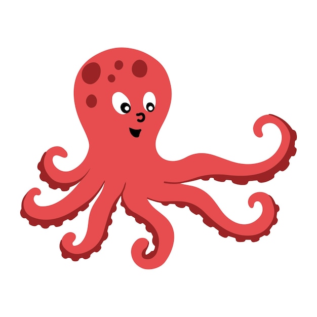 Cute octopus cartoon