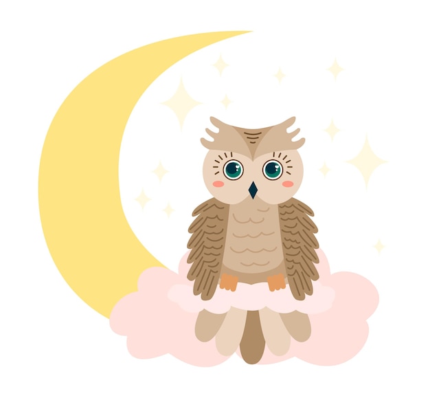 Cute owl concept