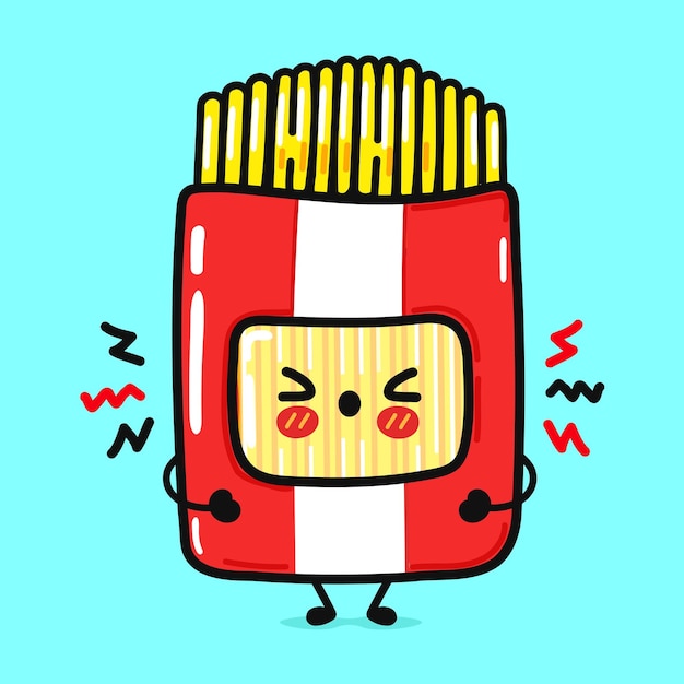 Cute pack Spaghetti character