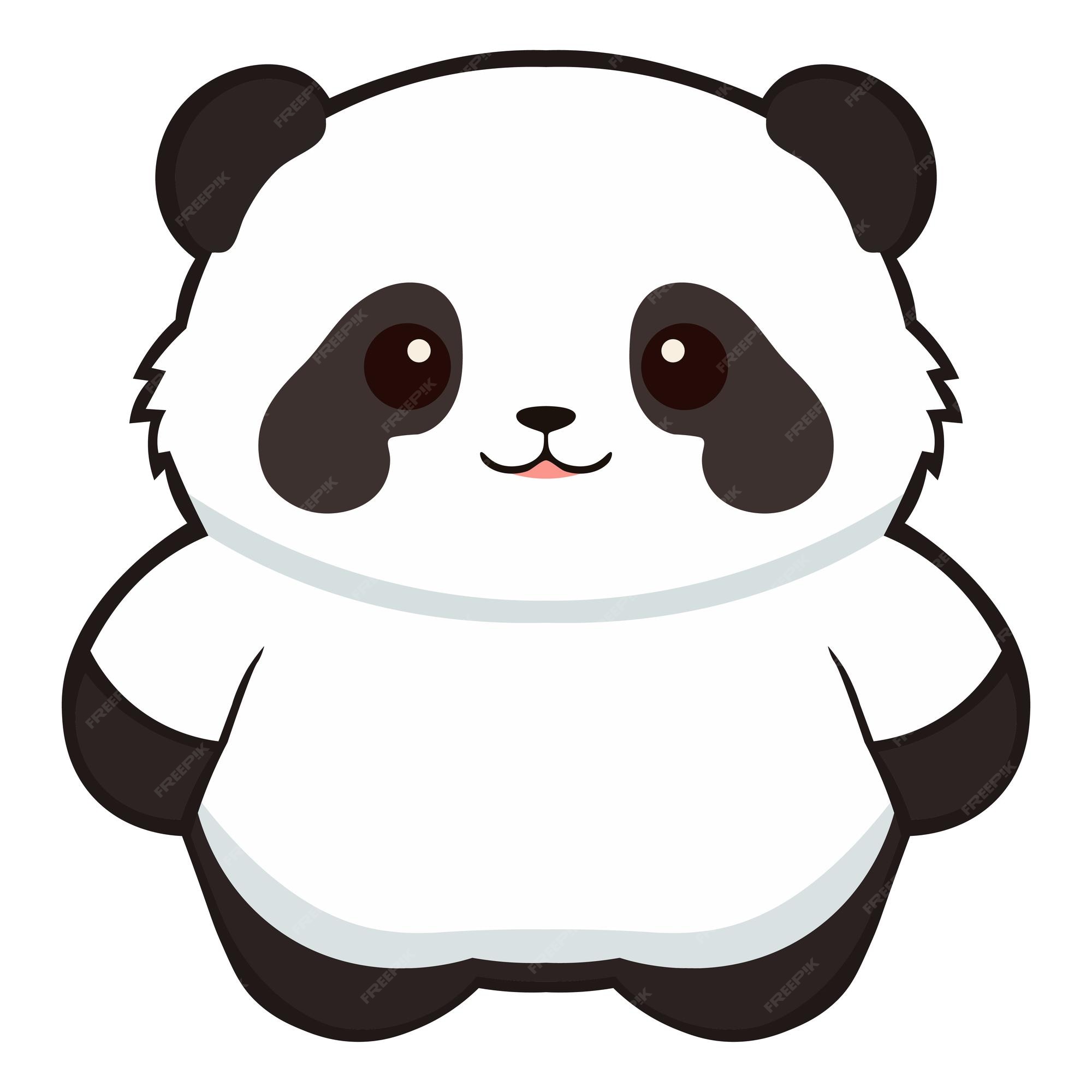 Kawaii panda animal cartoon vector design 4059045 Vector Art at Vecteezy