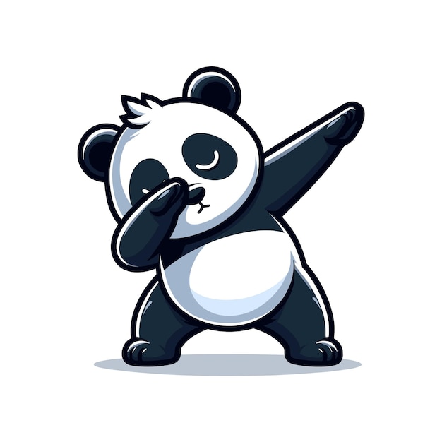 Premium Vector | Cute panda vector illustration