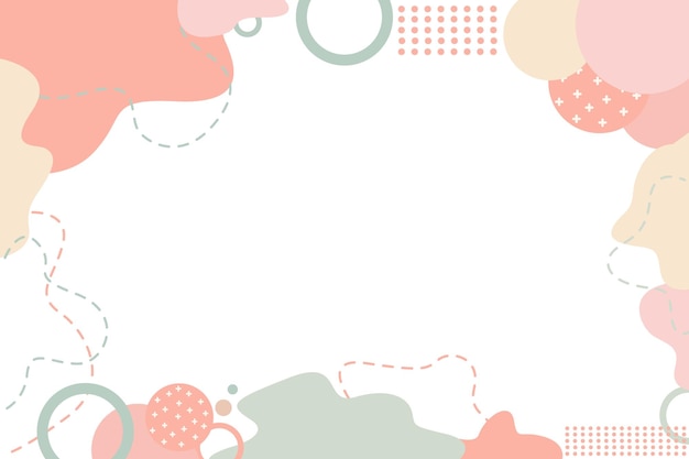 cute pastel color background vector design