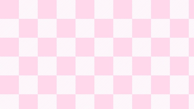 Carino rosa pastello tartan dama percalle plaid scacchiera sfondo illustrazione perfetta per banner carta da parati sfondo cartolina sfondo