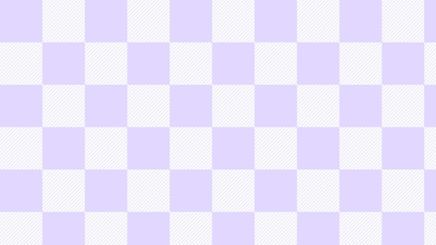 Cute pastel purple tartan checkers gingham plaid checkerboard backdrop illustration perfect for banner wallpaper backdrop postcard background