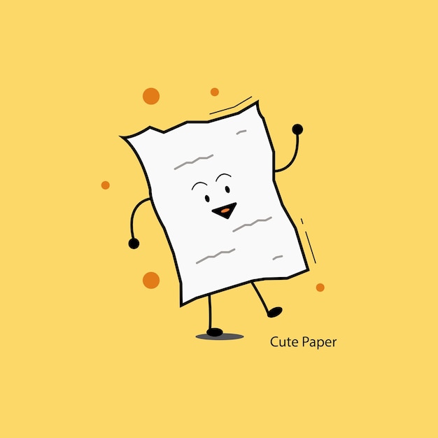 Vector cute pen character cute pen