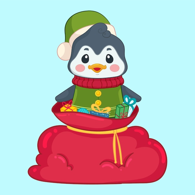 Cute penguin