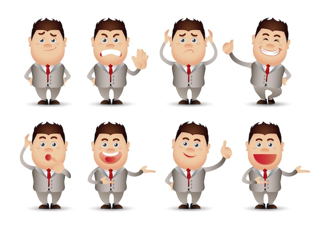 cute people  business people
