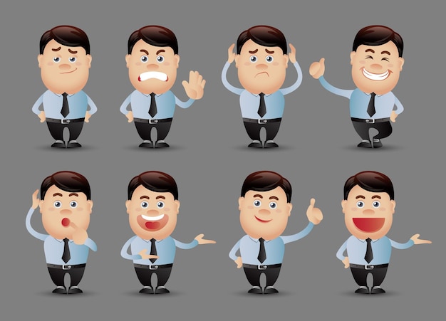 cute people  business people