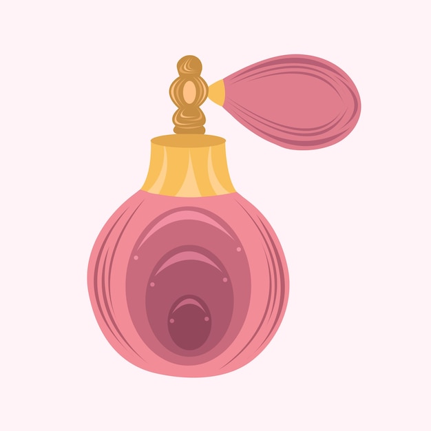 Premium Vector | Cute perfume bottle vector illustration