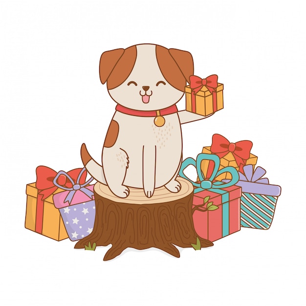 Vector cute pet animal cartoon