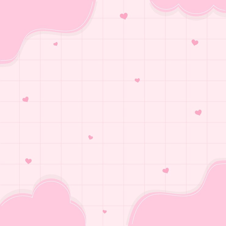 Cute Pink Heart Background