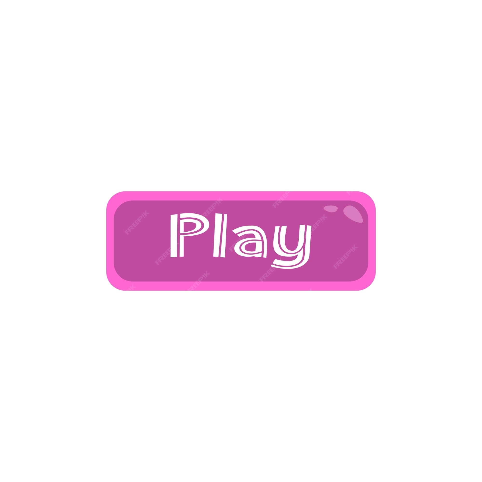 Premium Vector  Play now button to start the game vector graphics