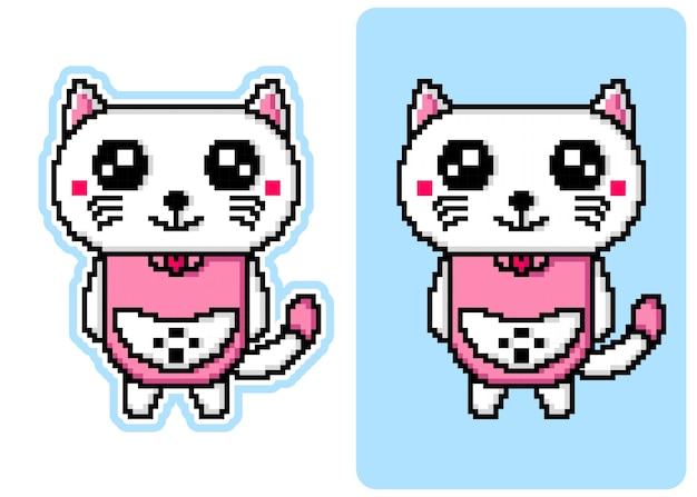 Pixilart - gato pixelado by Anonymous