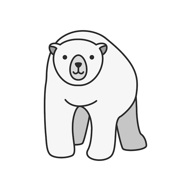 cute polar bear