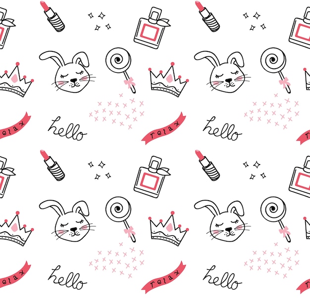 Cute print and pattern design