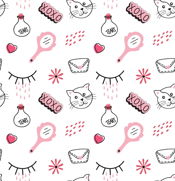 Cute print and pattern design