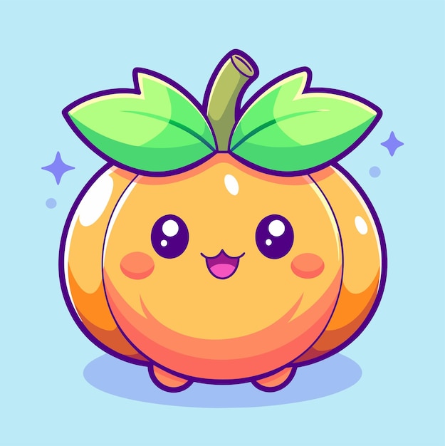 cute Pumpkin chibipastel colors 1