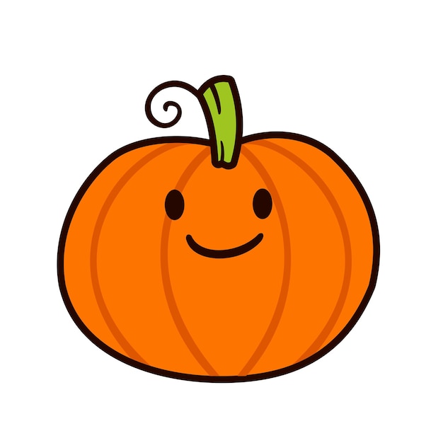 Cute Pumpkin Head