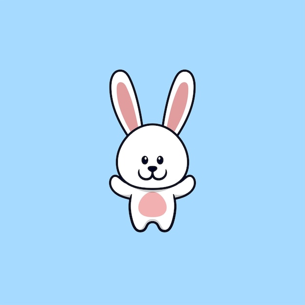 Cute rabbit bunny cartoon