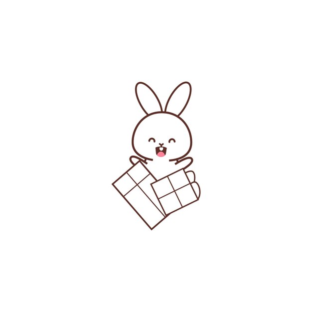 cute rabbit coloring book coloring book