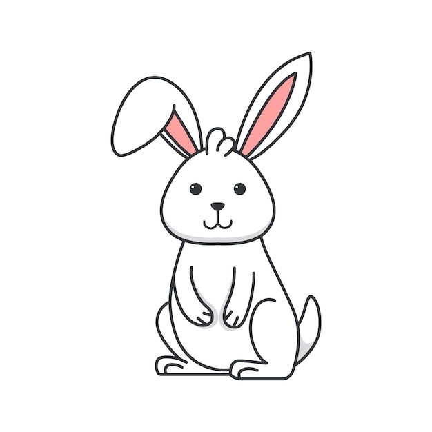 귀여운 토끼 그림