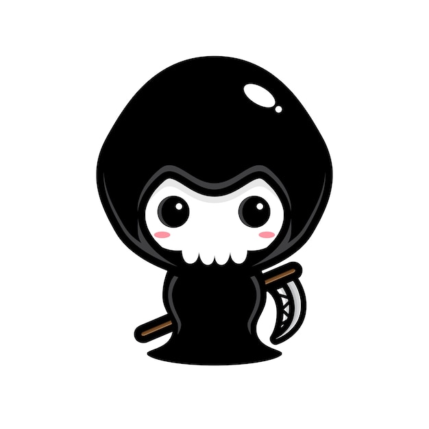 Cute reaper   character design