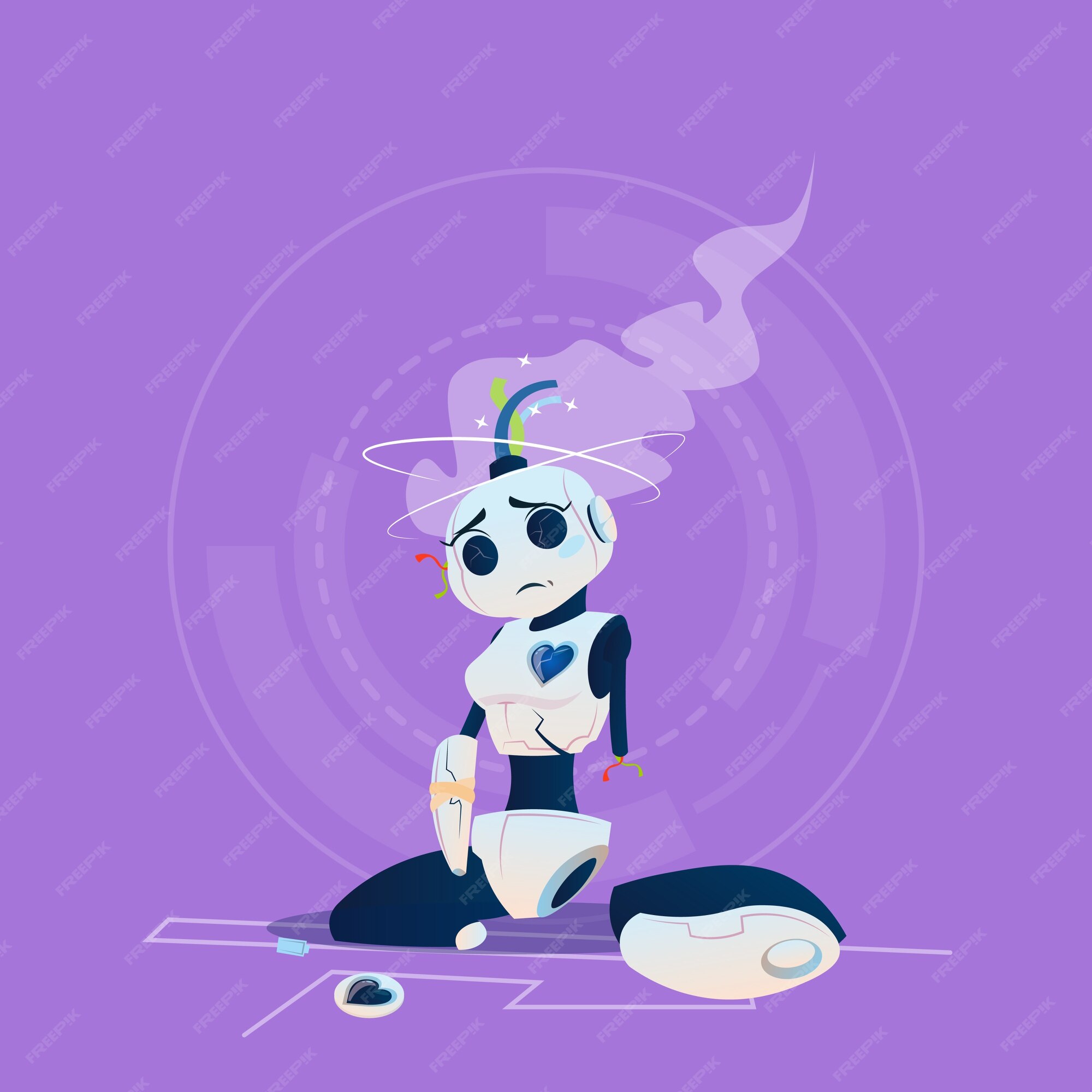 Cute robot Vectors & Illustrations for Free Download | Freepik