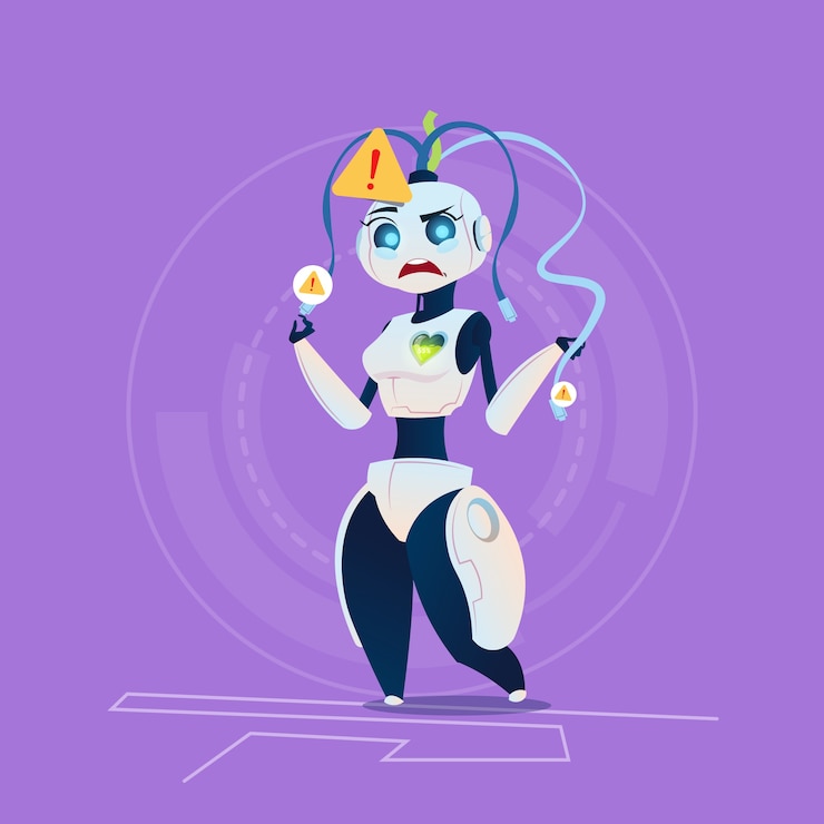 Vector cute robot error 