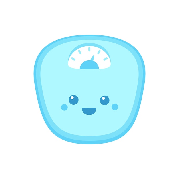 Vector cute scales icon