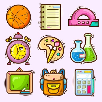 https://img.freepik.com/premium-vector/cute-school-supplies-sticker-hand-drawn-doodle-set_142438-11.jpg?w=360