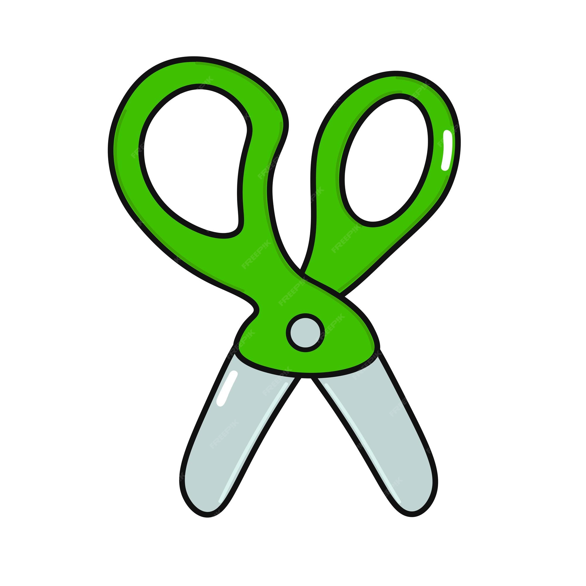 Premium Vector | Cute scissors vector hand drawn cartoon kawaii character illustration icon Premium Vector | Cute scissors vector hand drawn cartoon kawaii character illustration icon