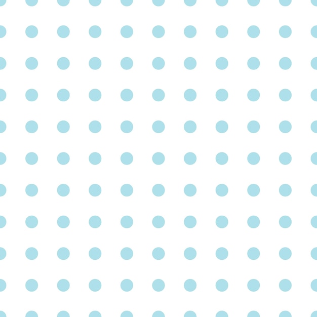 귀여운 매끄러운 Handdrawn 패턴 파란색 원과 점이 있는 세련된 현대 벡터 패턴 재미 있는 유아 반복 인쇄