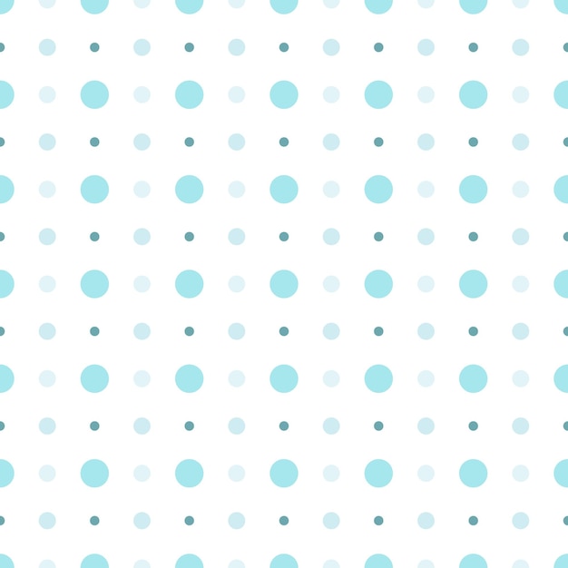 Симпатичные бесшовные ручные узоры Стильные современные векторные узоры с кругами и точками синего цвета Забавный детский повторяющийся принт