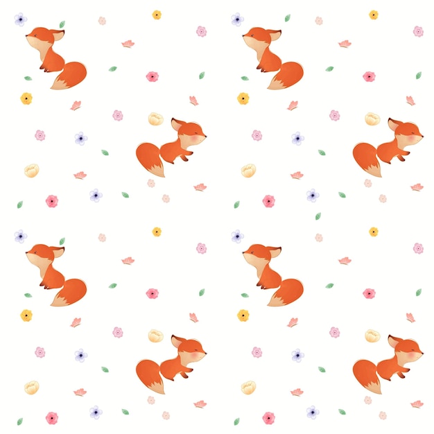 cute seamless pattern