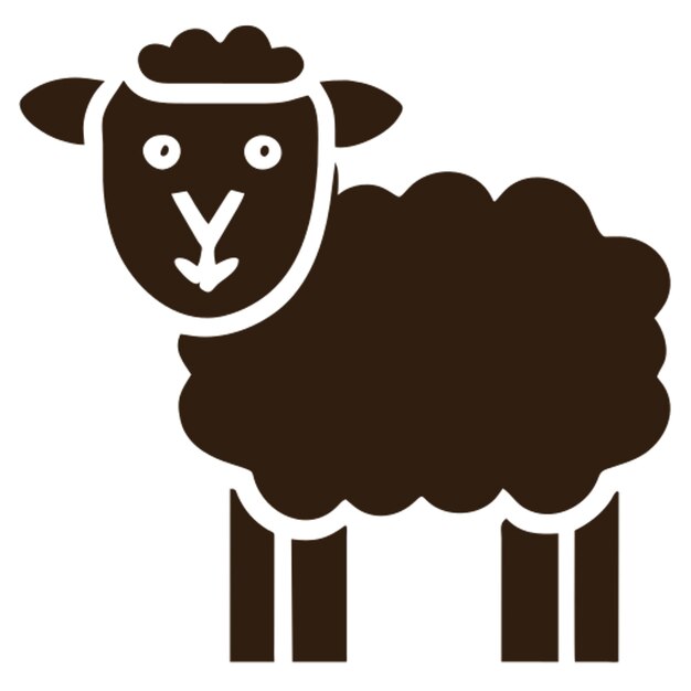 cute sheep icon