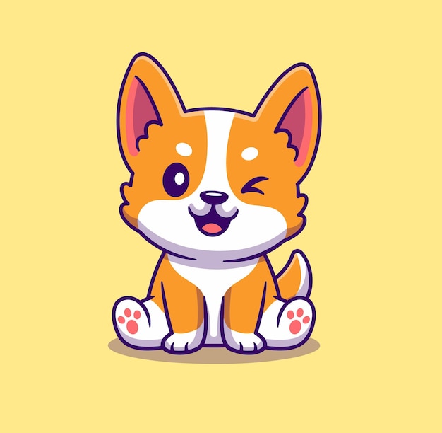 Cute Shiba Inu Sticker